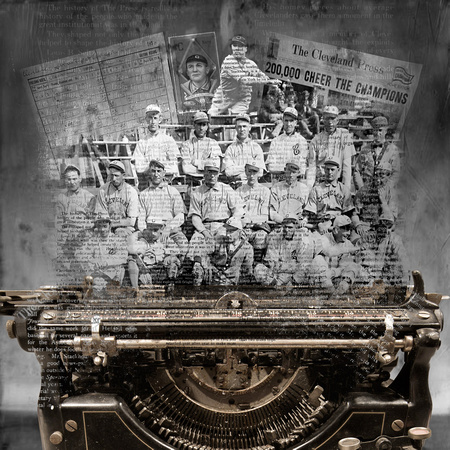 Cleveland baseball typewriter5c