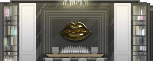 gold lips closed 4-dark size