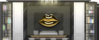 gold lips closed 3-bright gold