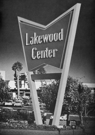 Lakewood Shopping Center, Lakewood, CA 1950s