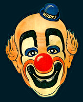 Hodys  ca1950s  Clown Menu  Front  adj