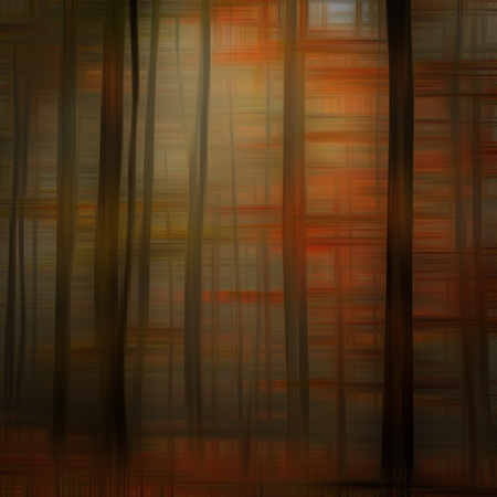 forest trees rust