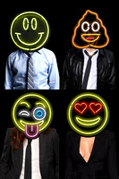 Emoji heads four 1