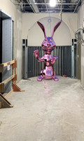 Funny Rabbit metalic pink-Current View
