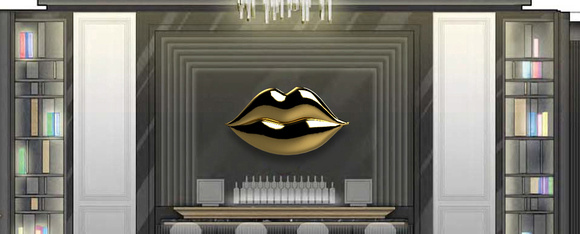 gold lips closed 5-Gold 2