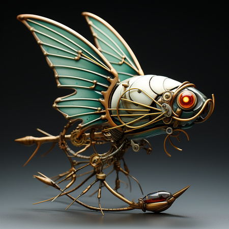 roarkg_Steampunk_fly_fishing_lure_gears_and_human_eyes_34d1aa75-c25f-4008-bfb0-5e8785181996
