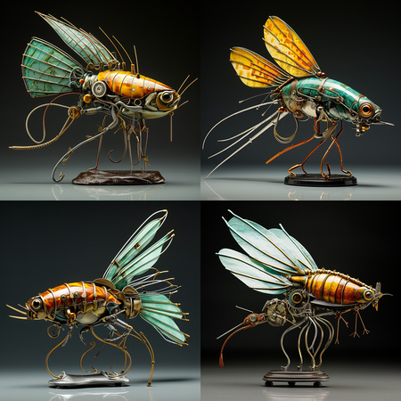 roarkg_Steampunk_4_foot_3d_sculpture_mounted_on_marble_base_fly_0efef9a5-413b-4959-a9ae-f3bd0d8be7fa