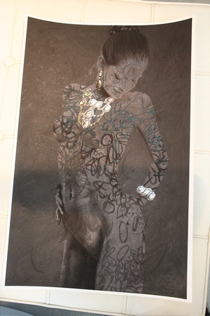 Bling gray, 13" x 20" print on paper_3410.JPG